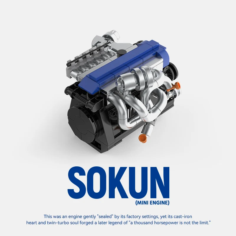 2JZ-GTE Mini Engine - Image 4