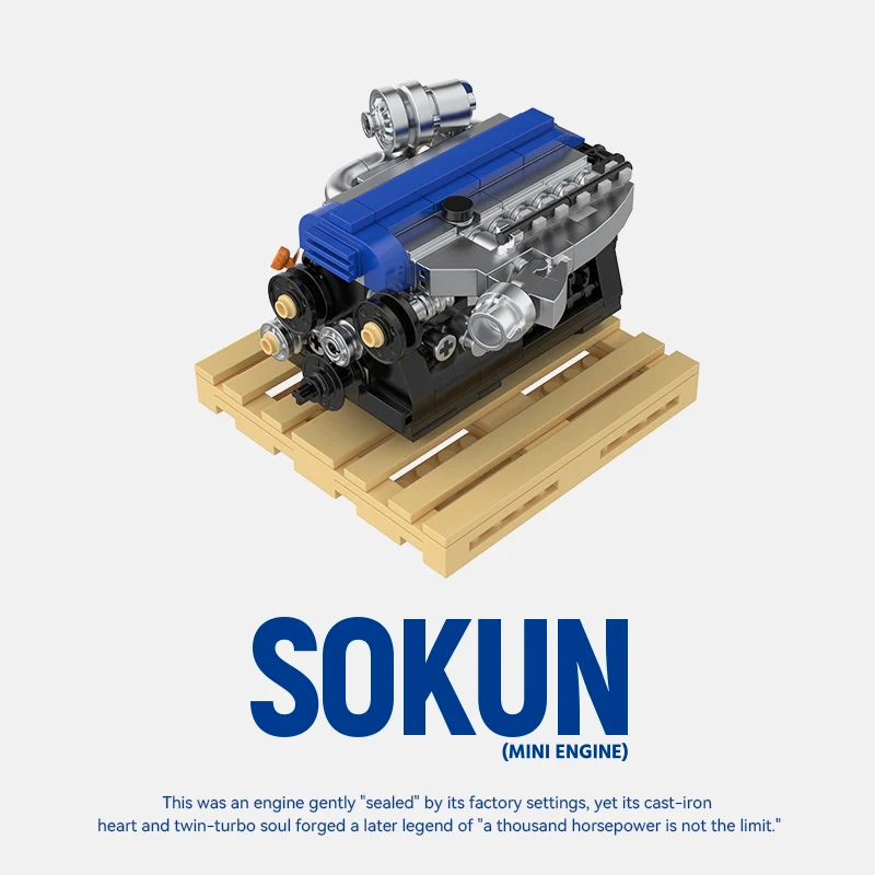 2JZ-GTE Mini Engine - Image 8