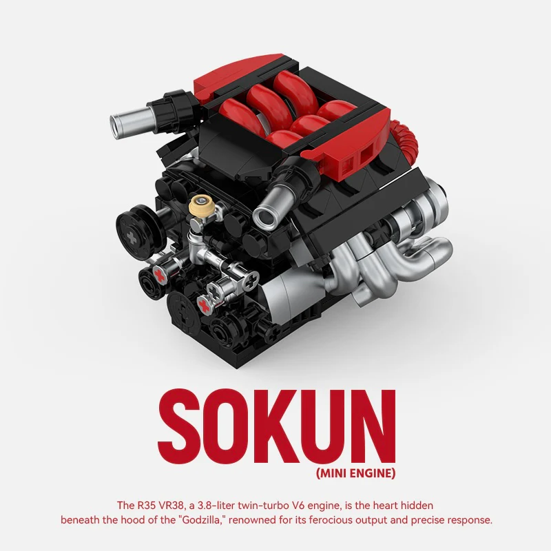 R35 VR38 Mini Engine - Image 3