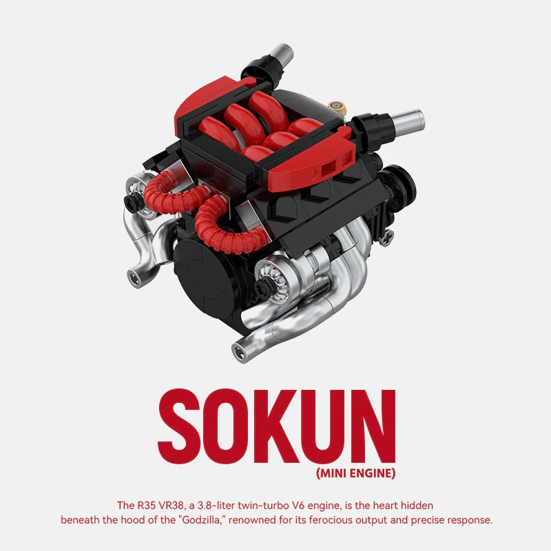 R35 VR38 Mini Engine - Image 4