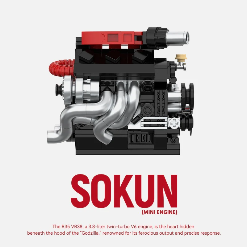 R35 VR38 Mini Engine - Image 5