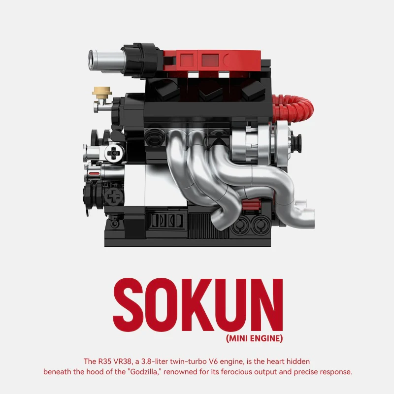 R35 VR38 Mini Engine - Image 6