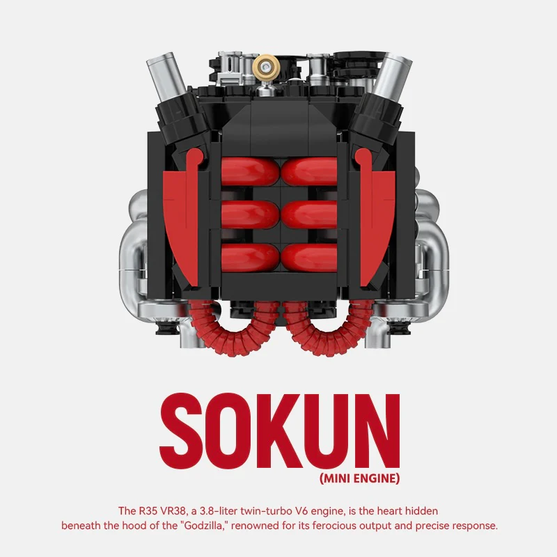 R35 VR38 Mini Engine - Image 7