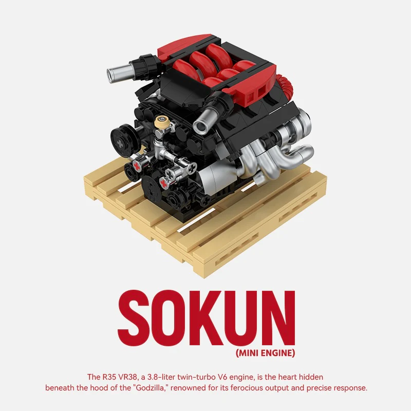 R35 VR38 Mini Engine - Image 8