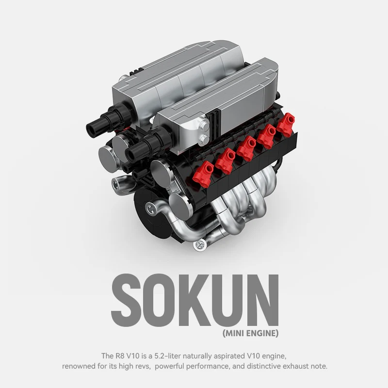 R8 V10 Mini Engine - Image 3