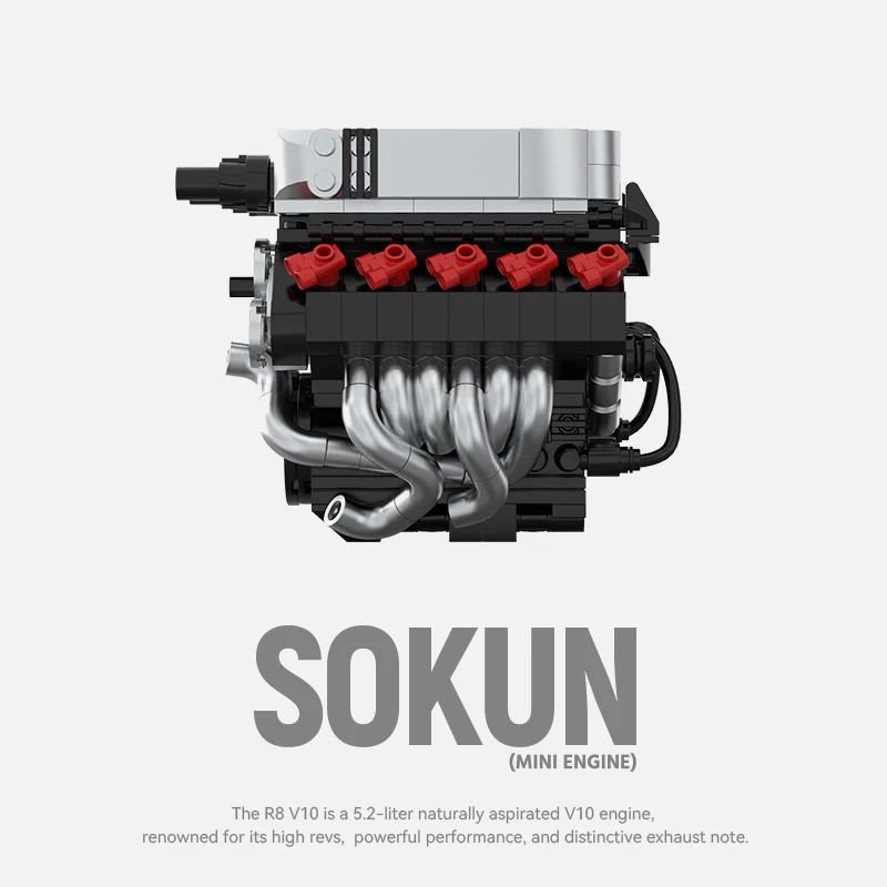 R8 V10 Mini Engine - Image 4