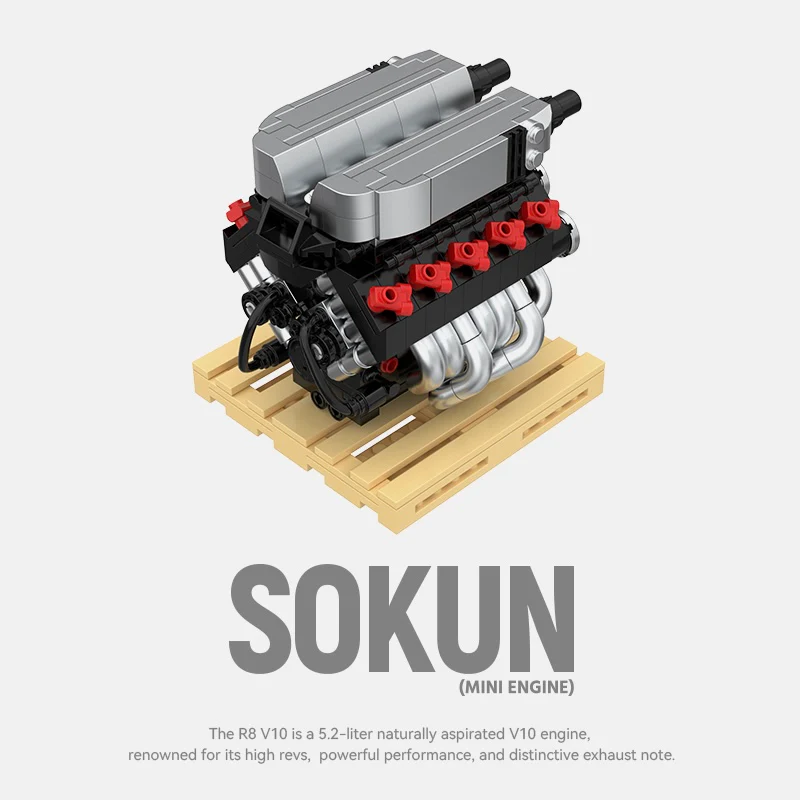 R8 V10 Mini Engine - Image 7